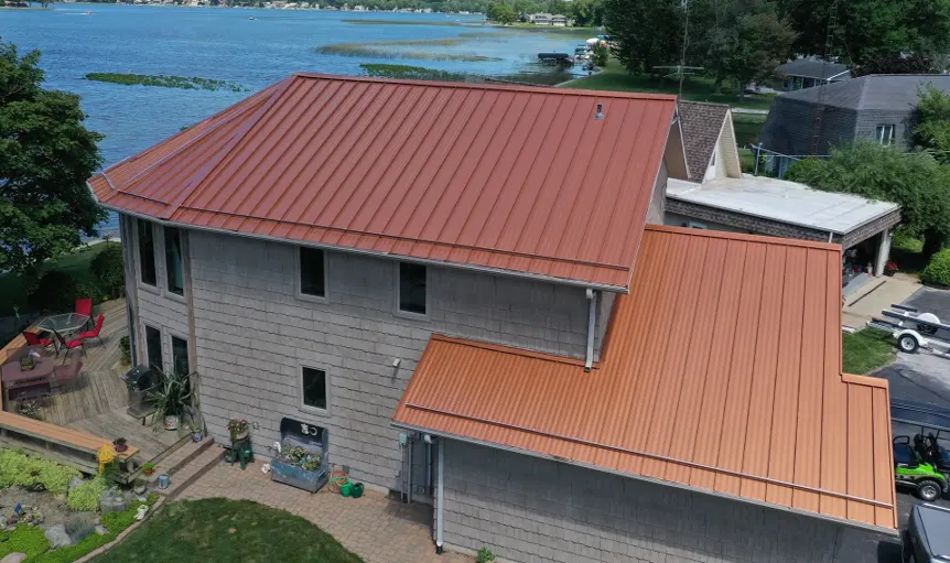 Commercial roof inspection documented in Seymour
